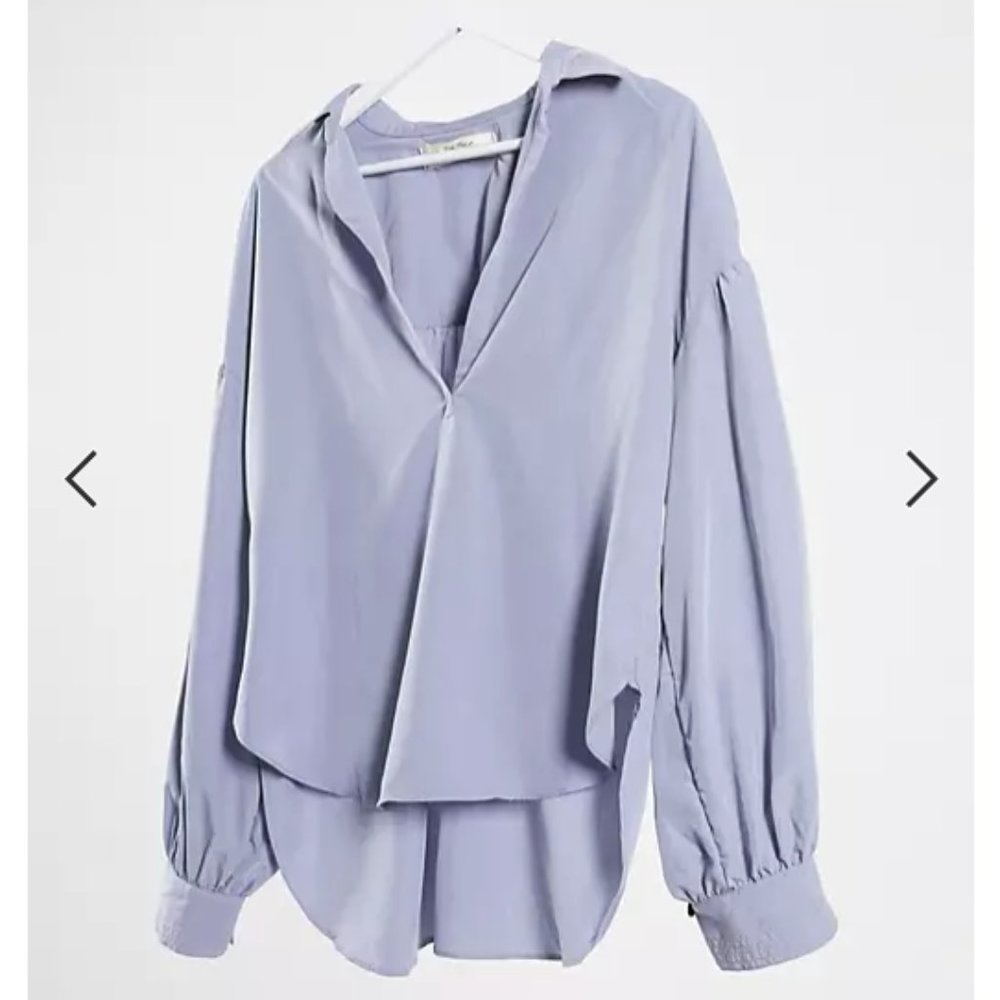 Free People Balloon Sleeve Top